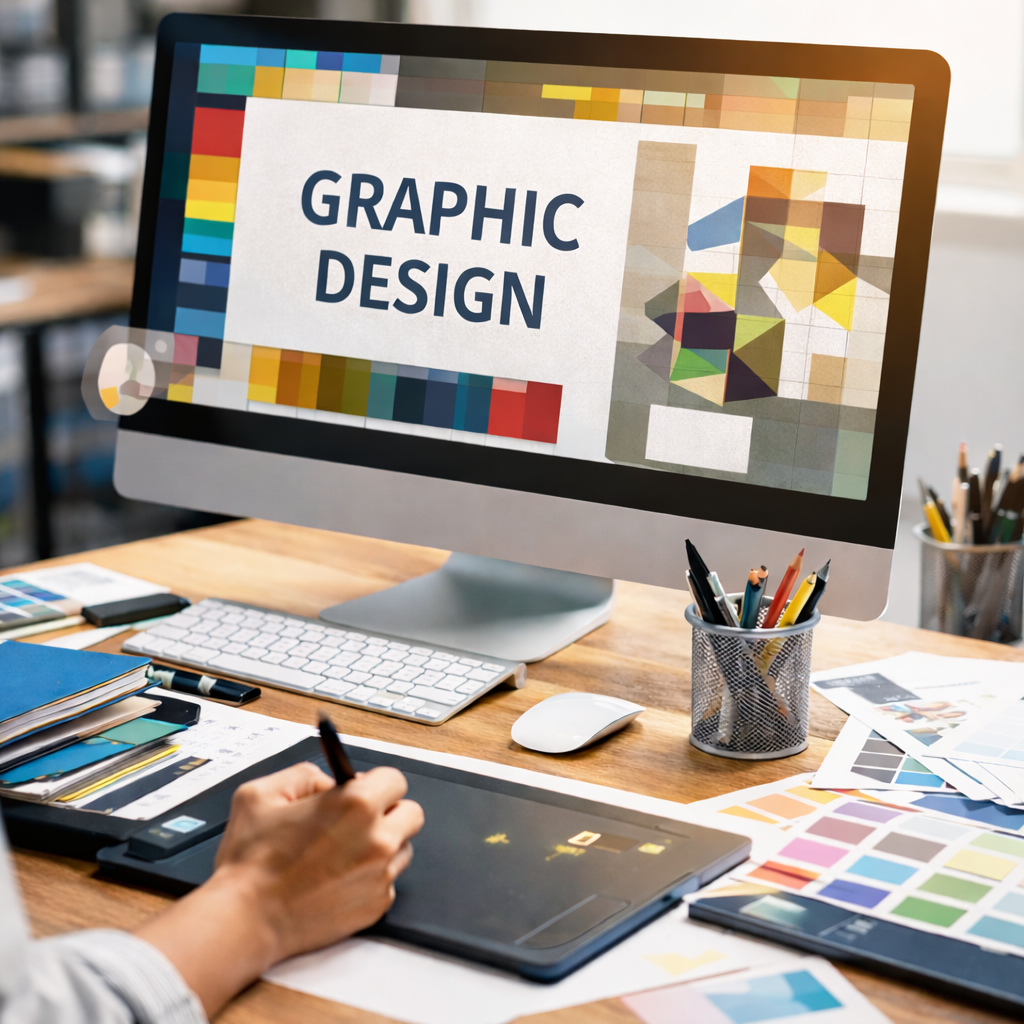Servicii de design grafic și pregătire pentru tipar