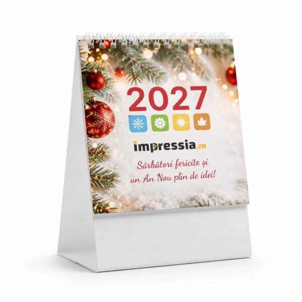 Calendar de birou de craciun 2027