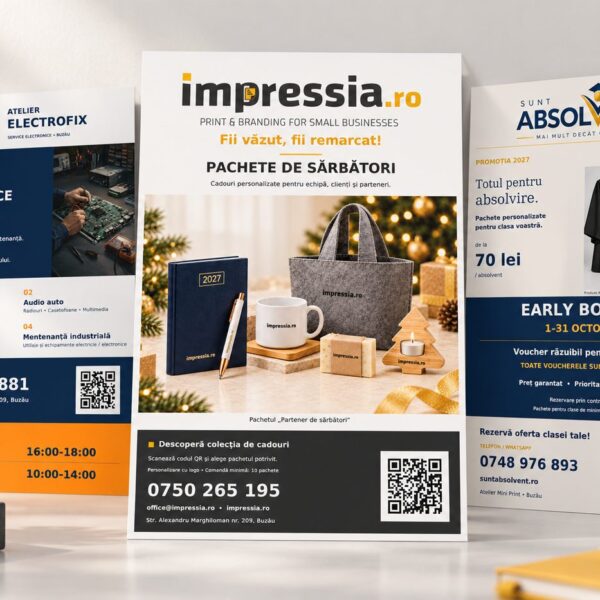 Flyere si postere personalizate