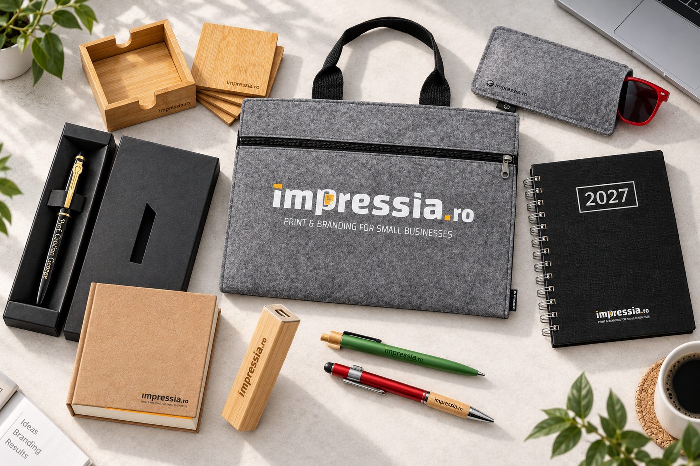 Materiale promotionale personalizate pentru firme