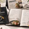Meniu de restaurant personalizat