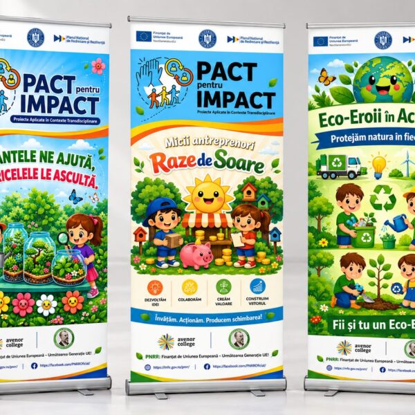 Roll up uri personalizate pentru evenimente
