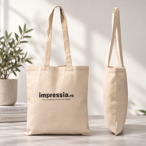 Sacosa din bumbac personalizata